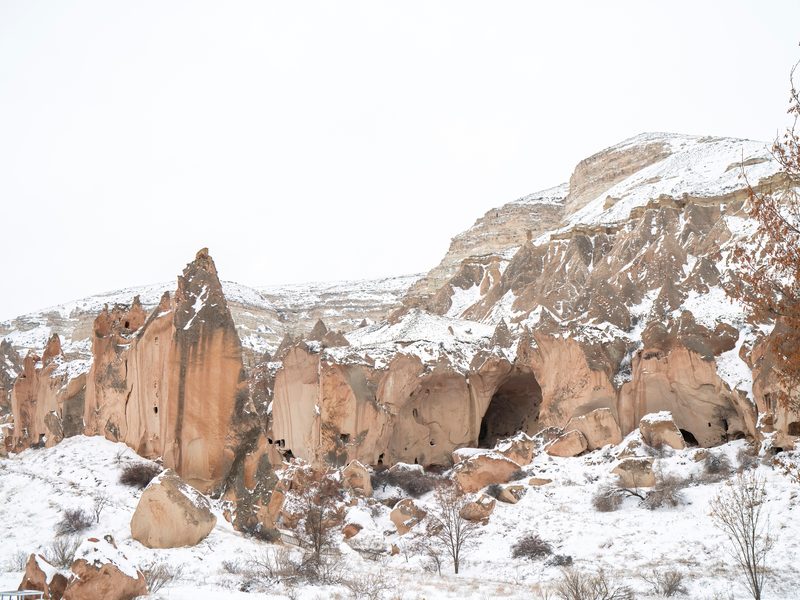 Zelve cave village